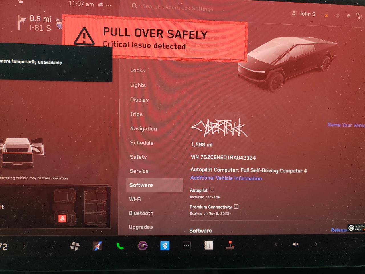 2024 Tesla Cybertruck VIN: 7G2CEHED1RA042324 Lot: 69215125