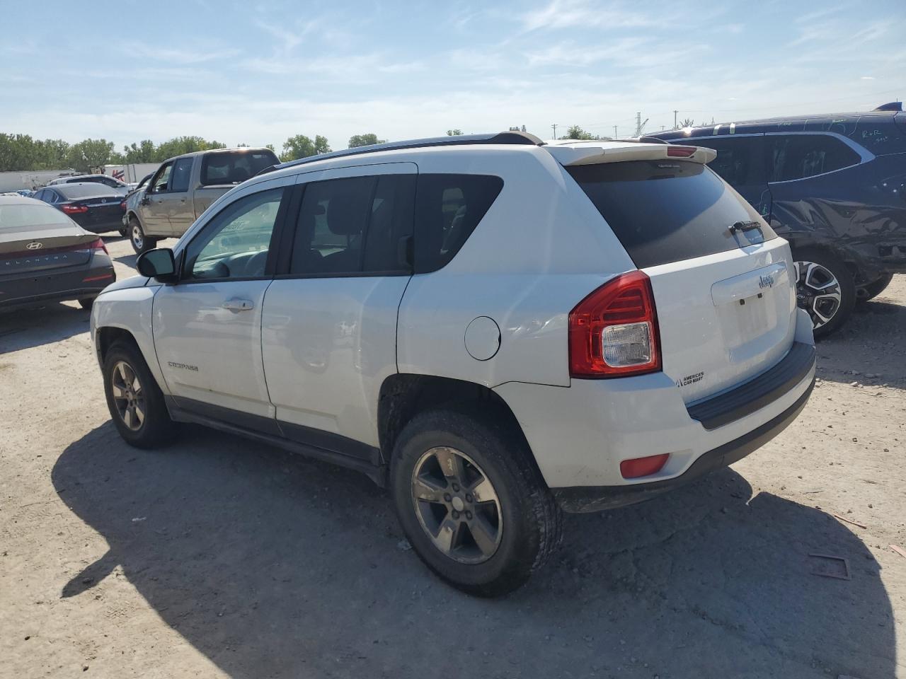 2013 Jeep Compass Sport white null gas 1C4NJCBA7DD245788 photo #3