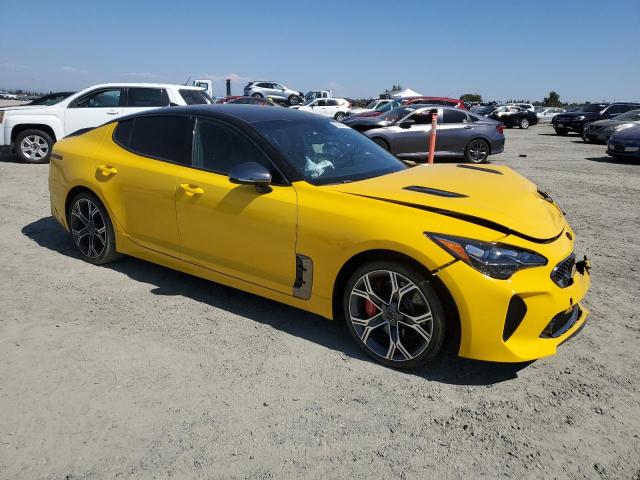  KIA STINGER 2018 Yellow