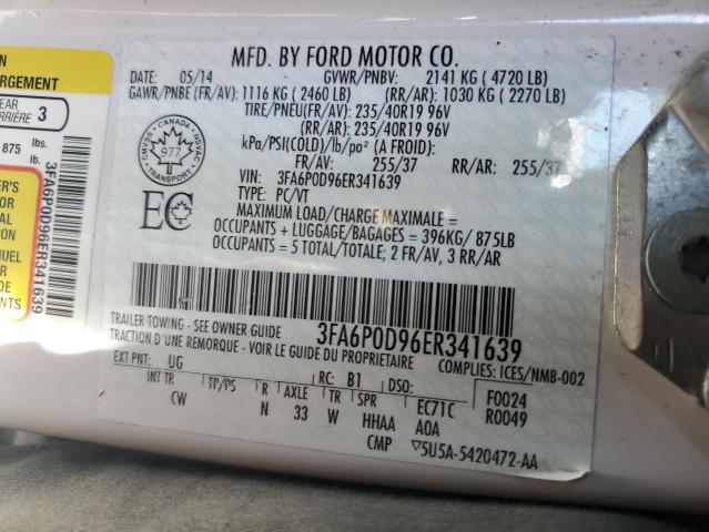 2014 FORD FUSION TITANIUM  