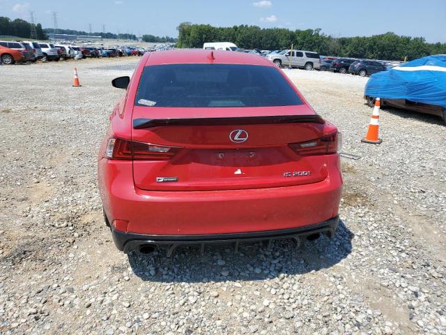 Седаны LEXUS IS 2016 Красный
