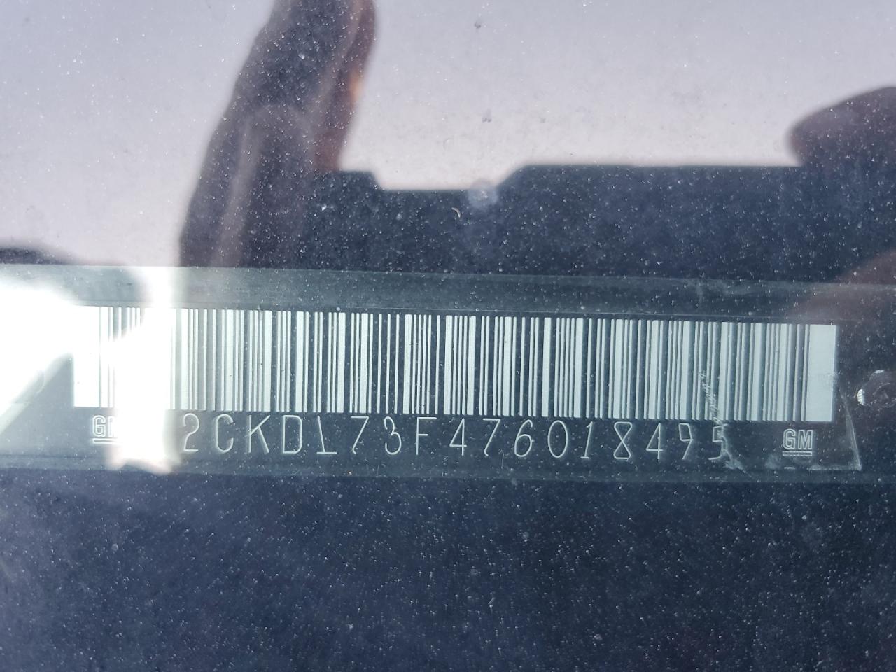 2007 Pontiac Torrent VIN: 2CKDL73F476018495 Lot: 68495305