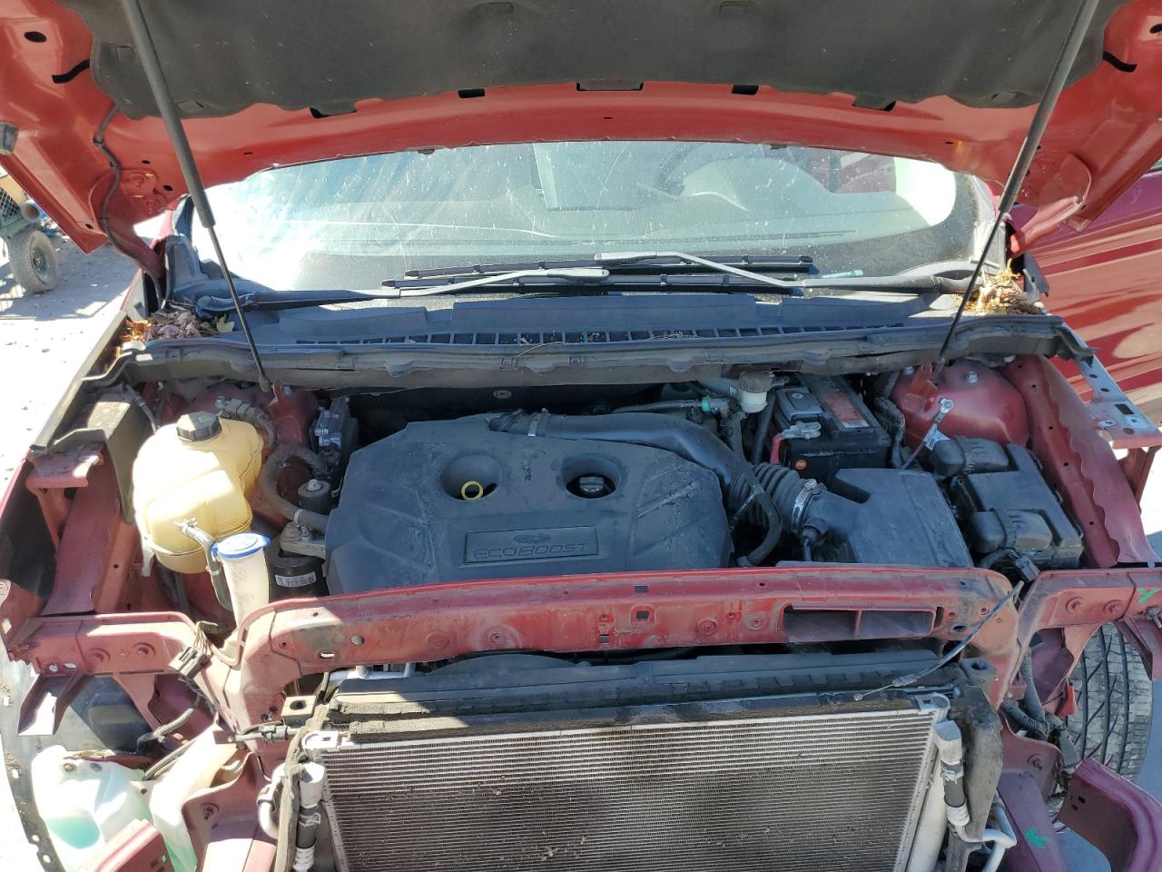 2017 Ford Edge Titanium VIN: 2FMPK3K92HBB91397 Lot: 67985095