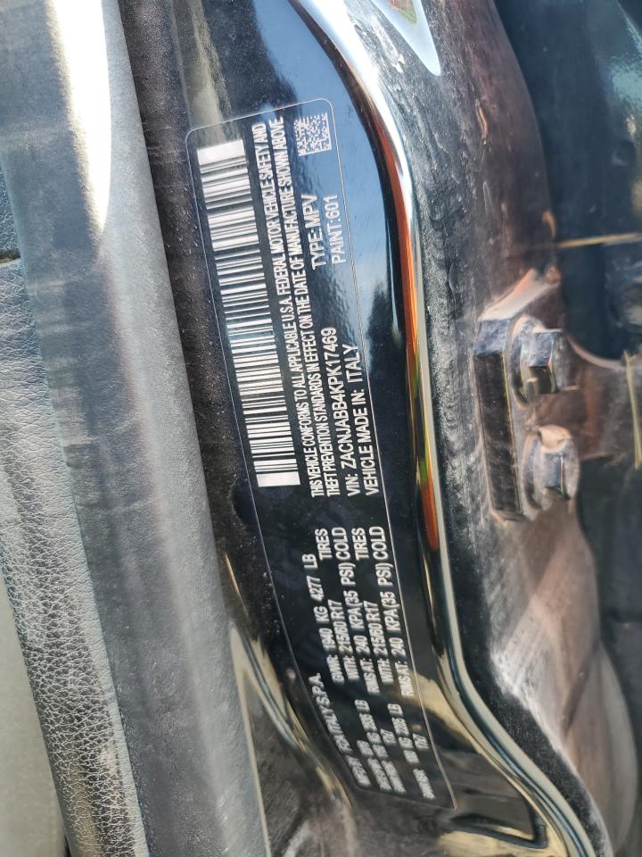 2019 Jeep Renegade Latitude VIN: ZACNJABB4KPK17469 Lot: 68487415