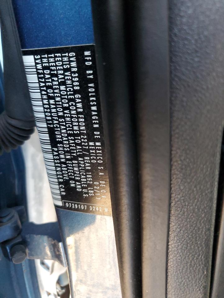 2017 Volkswagen Beetle 1.8T VIN: 3VWF17AT4HM620817 Lot: 69234715