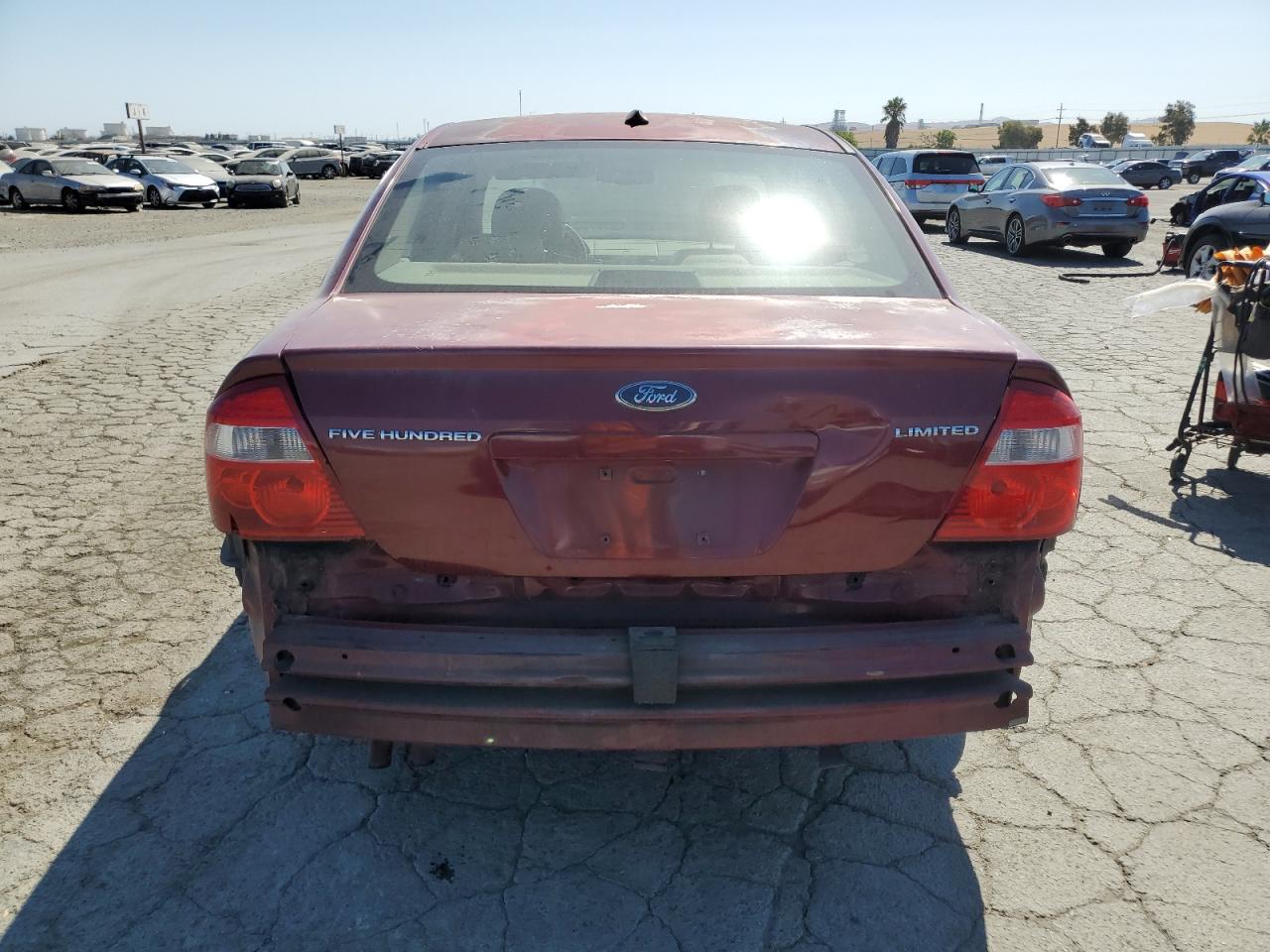 2007 Ford Five Hundred Limited VIN: 1FAHP25137G161199 Lot: 68977655