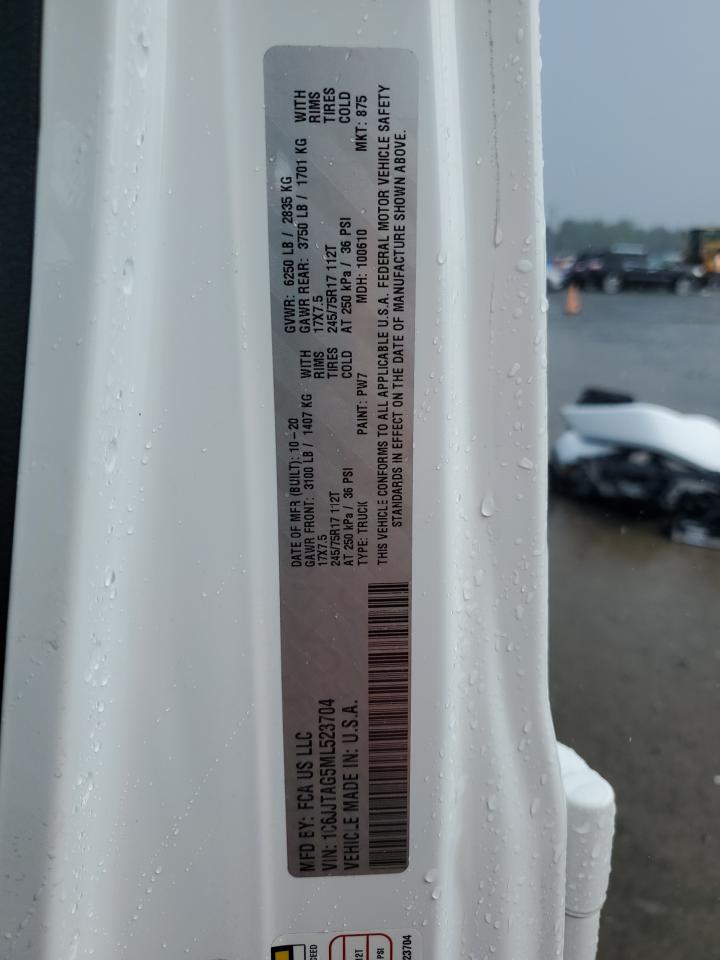 2021 Jeep Gladiator Sport VIN: 1C6JJTAG5ML523704 Lot: 68578895