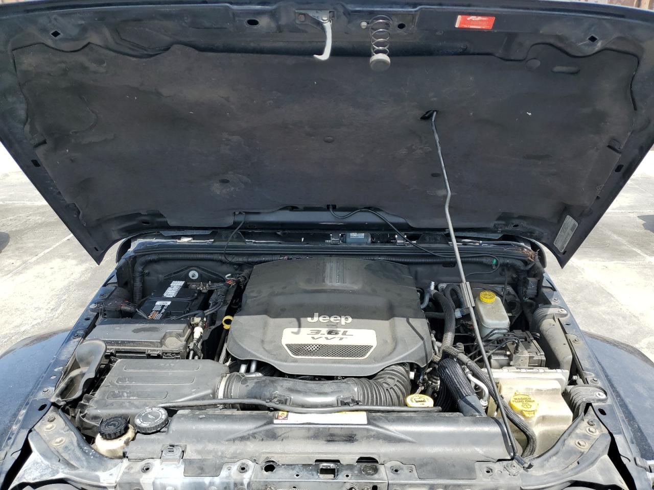 2012 Jeep Wrangler Unlimited Sahara VIN: 1C4BJWEGXCL176586 Lot: 69584515