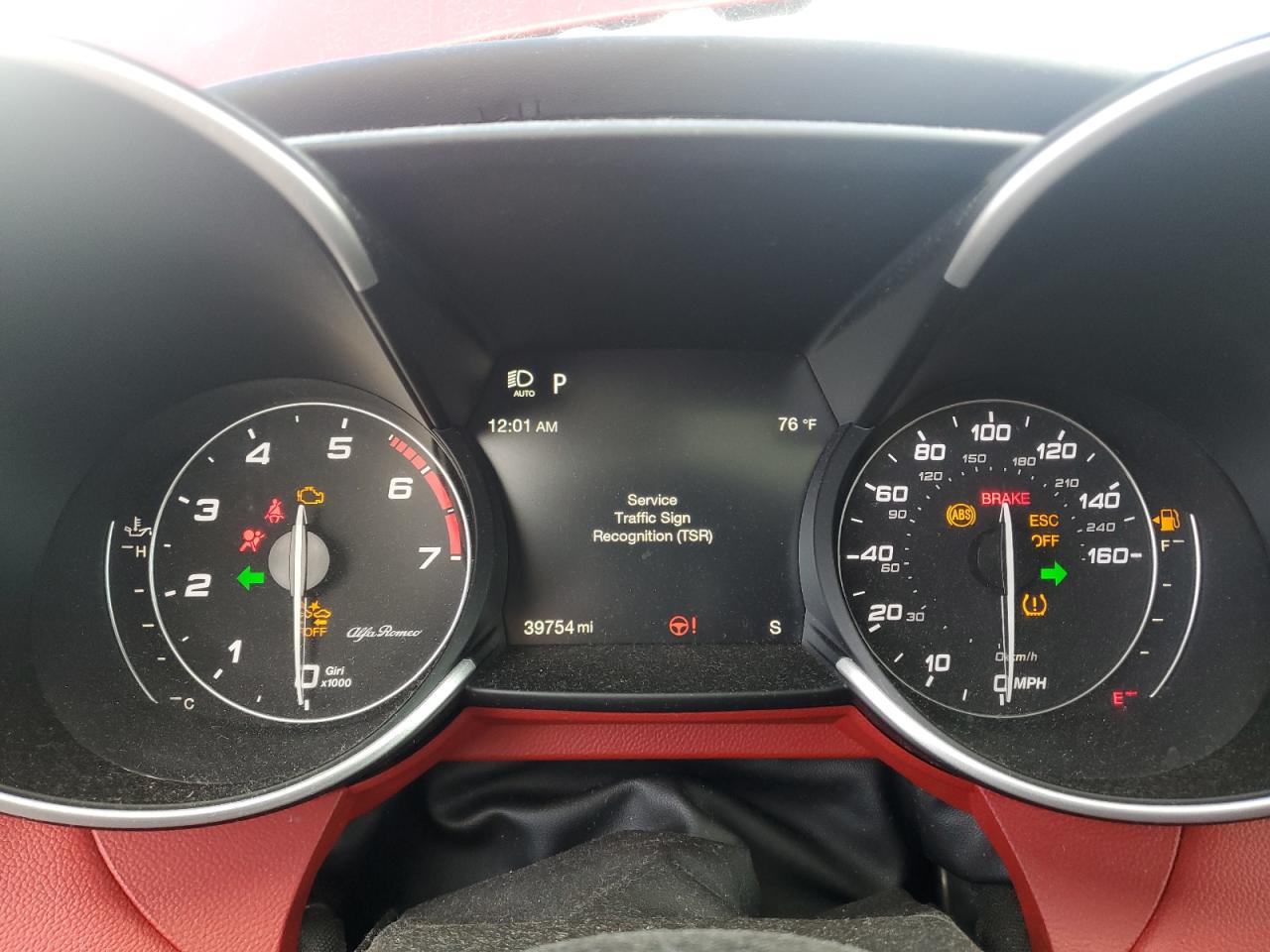 2021 Alfa Romeo Giulia Ti VIN: ZARFANBNXM7642953 Lot: 69591775