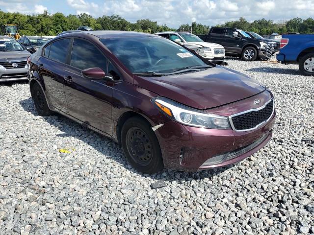  KIA FORTE 2018 Бургунди