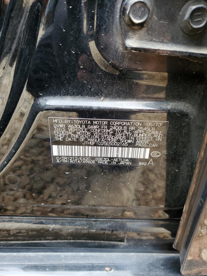 JTHBF1D25E5002165 2014 Lexus Is 250