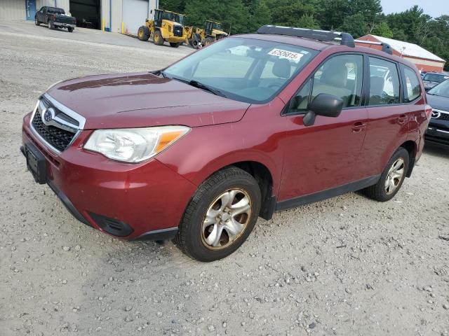  SUBARU FORESTER 2014 Czerwony