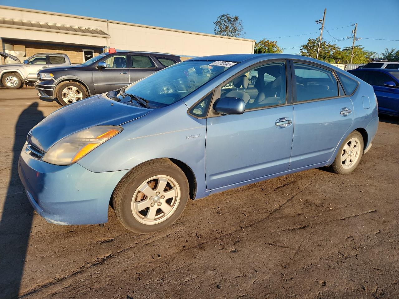 2008 Toyota Prius blue null hybrid JTDKB20U087703201 photo #1