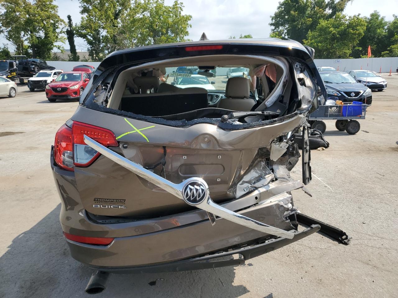 2017 Buick Envision Preferred VIN: LRBFXASAXHD023919 Lot: 68936375