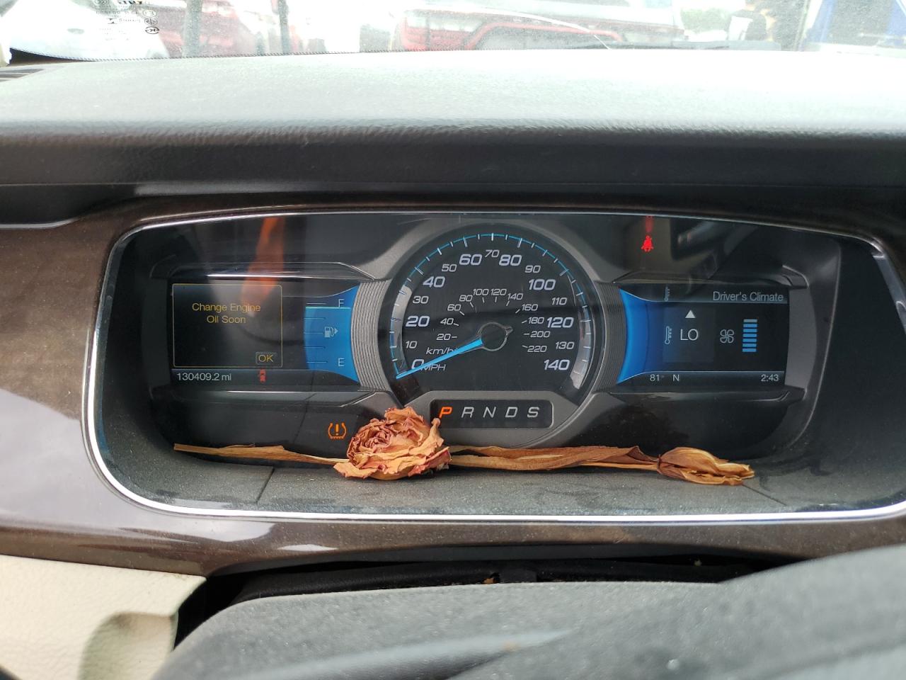 2013 Ford Taurus Limited VIN: 1FAHP2F83DG232652 Lot: 69680075