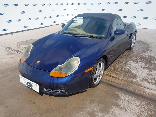 2002 PORSCHE BOXSTER for sale at Copart WESTBURY