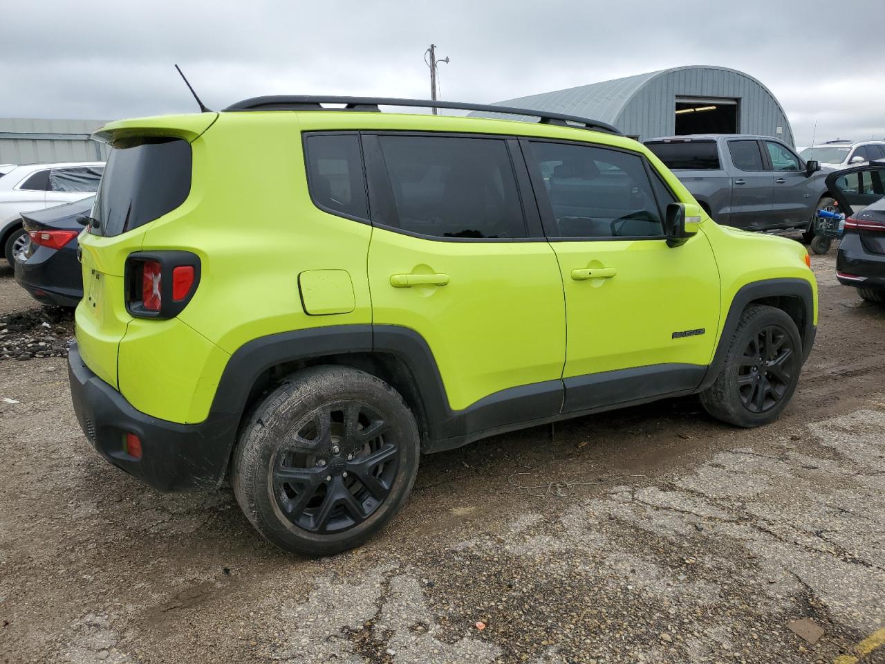 2017 Jeep Renegade Latitude green null gas ZACCJABB0HPE94610 photo #4