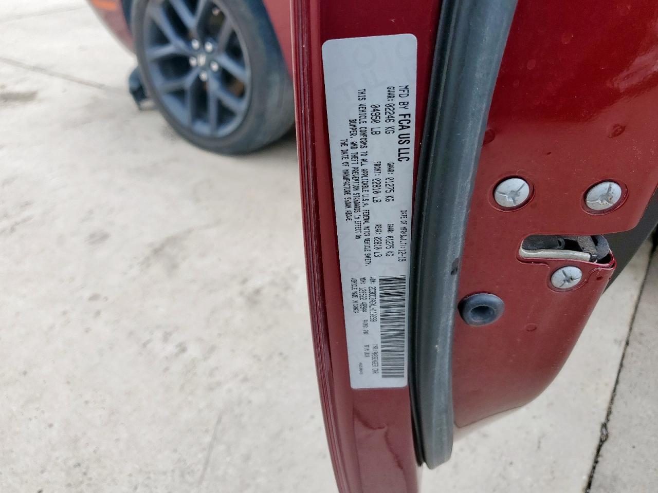 2020 Dodge Challenger Sxt VIN: 2C3CDZAGXLH110298 Lot: 66834755