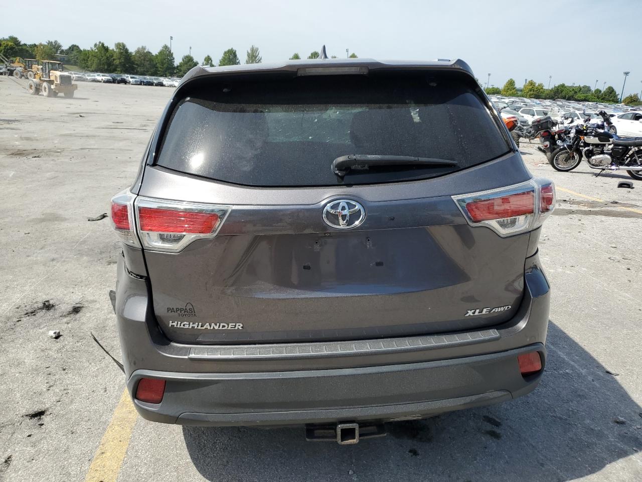 2015 Toyota Highlander Xle VIN: 5TDJKRFH6FS096500 Lot: 70724935