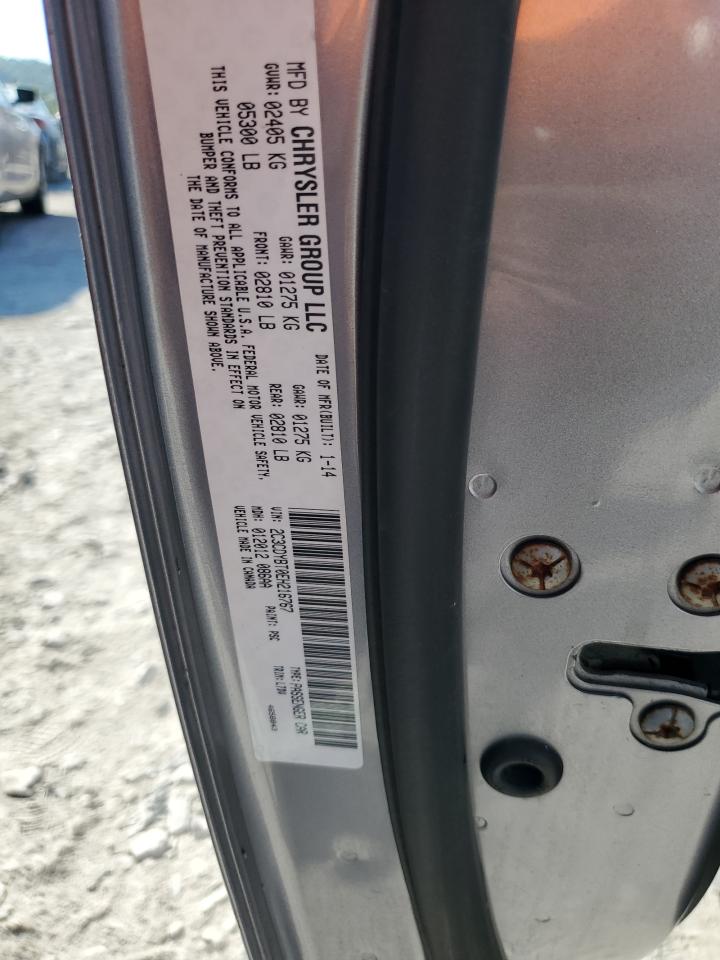 2014 Dodge Challenger R/T VIN: 2C3CDYBT0EH216767 Lot: 70231415