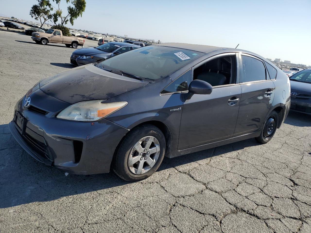 2014 Toyota Prius grey null hybrid JTDKN3DU8E1768531 photo #1