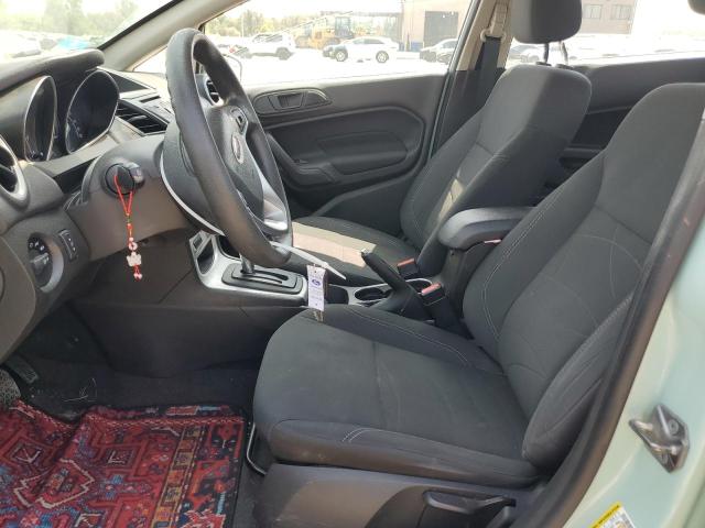  FORD FIESTA 2018 Бирюзовый