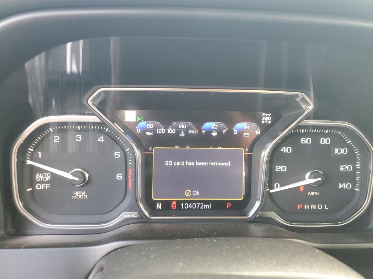 2019 GMC Sierra K1500 At4 VIN: 3GTP9EEL8KG180105 Lot: 68028705