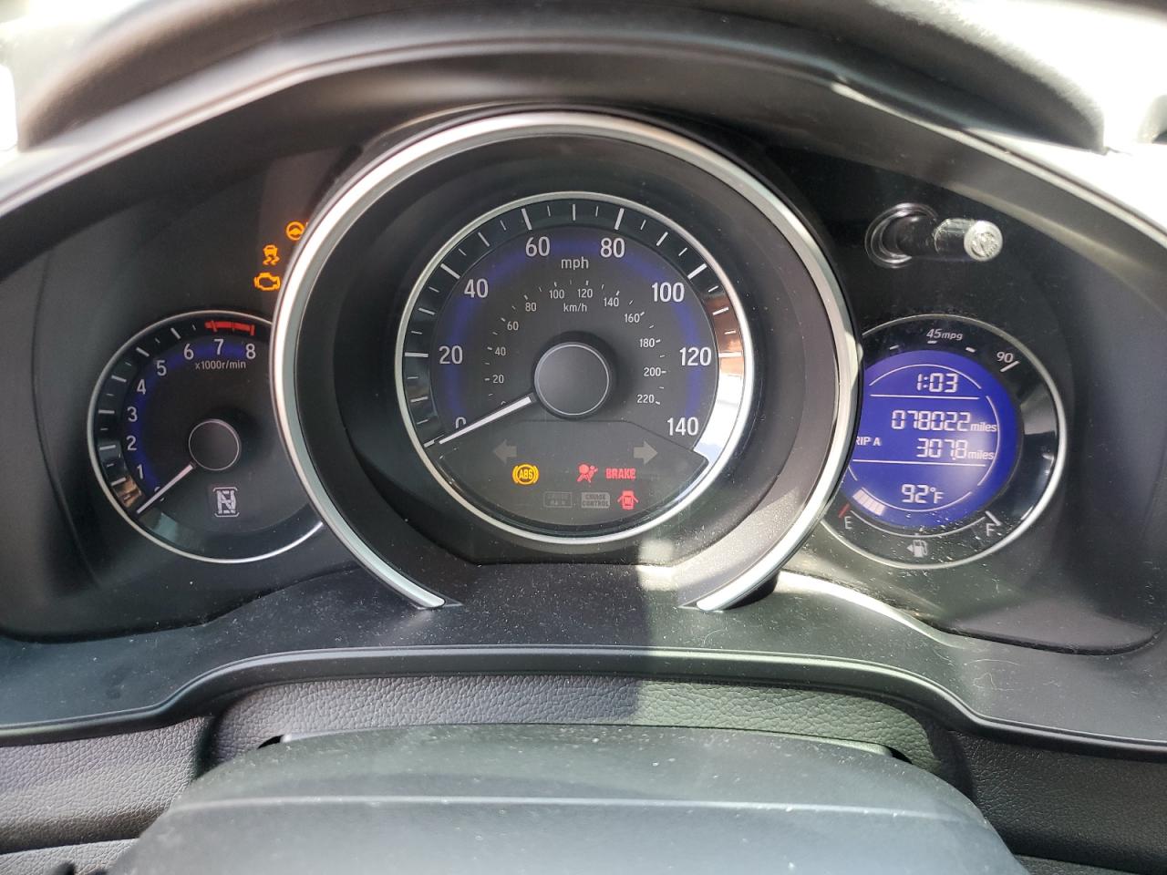 2016 Honda Fit Ex VIN: JHMGK5H71GX043964 Lot: 67629815