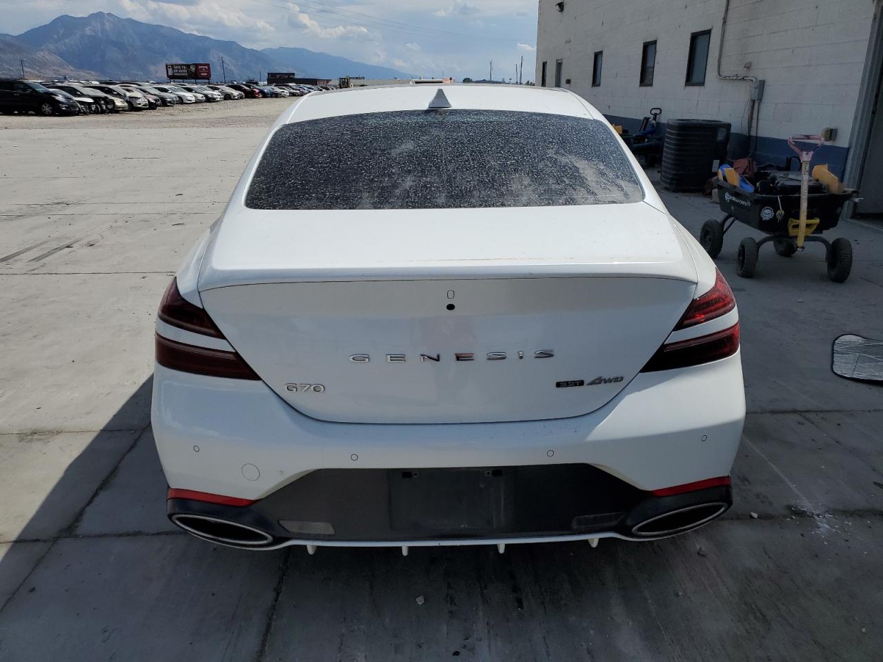 2022 Genesis G70 Base VIN: KMTG54TE0NU092758 Lot: 70348805