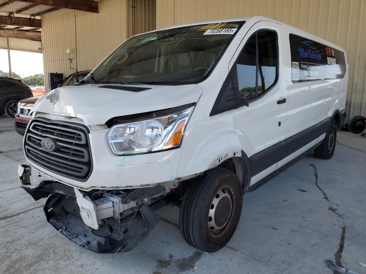 2019 Ford Transit Van T-250 Lo white null gas 1FTYR2ZM7KKA74162 photo #1