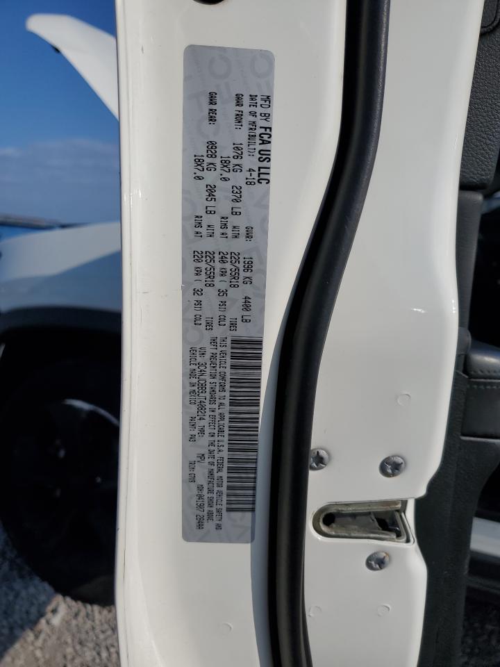 2018 Jeep Compass Latitude VIN: 3C4NJCBB9JT408214 Lot: 67755695