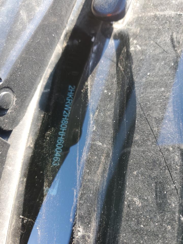 2017 Honda Cr-V Exl VIN: 2HKRW2H80HH600463 Lot: 66350215