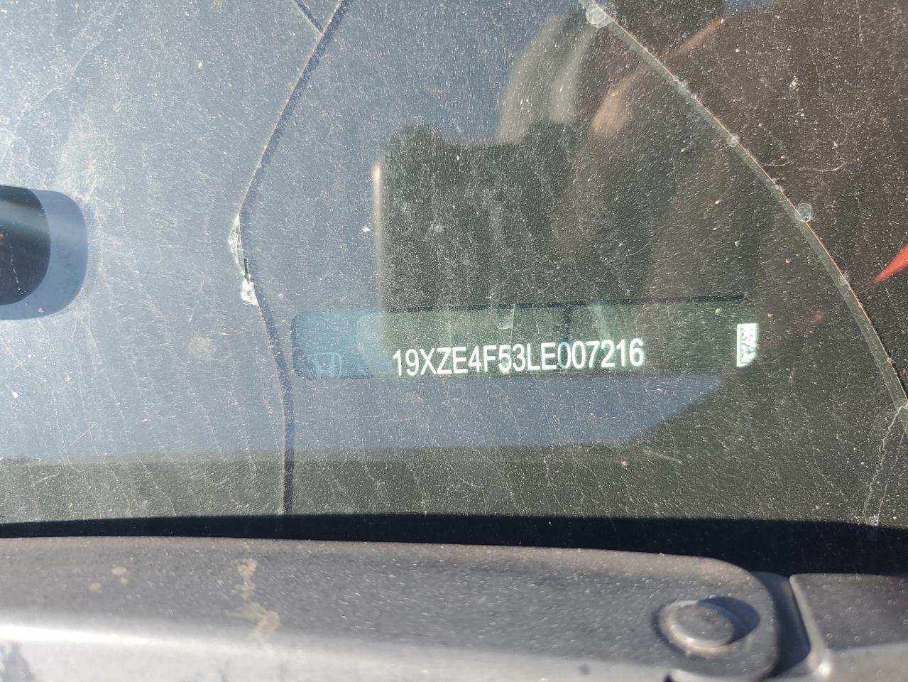 2020 Honda Insight Ex VIN: 19XZE4F53LE007216 Lot: 68464065