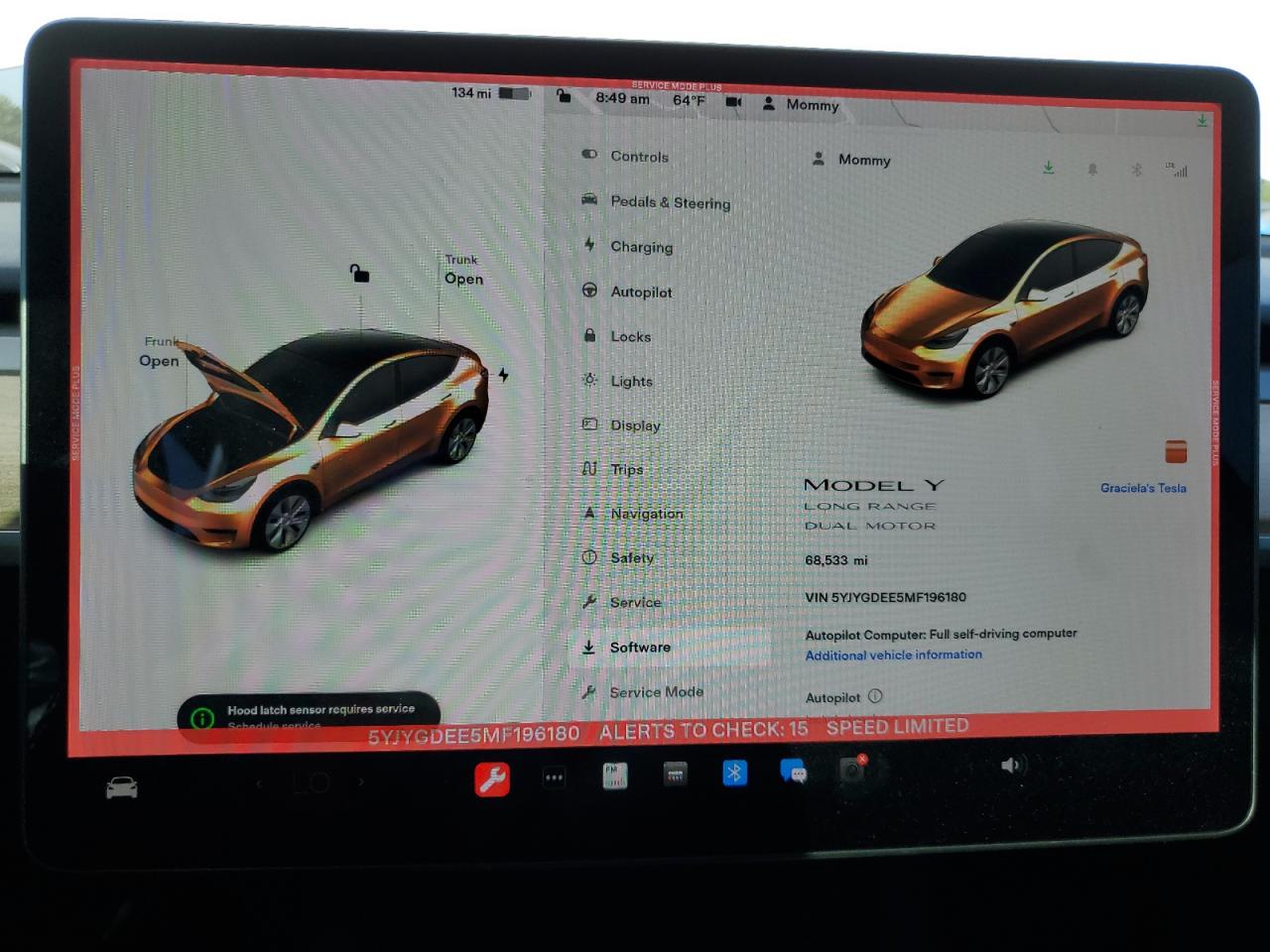 2021 Tesla Model Y VIN: 5YJYGDEE5MF196180 Lot: 70500395