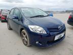 2011 TOYOTA AURIS TR 1.33 DUAL VVTI TR 5DR for sale at Copart YORK