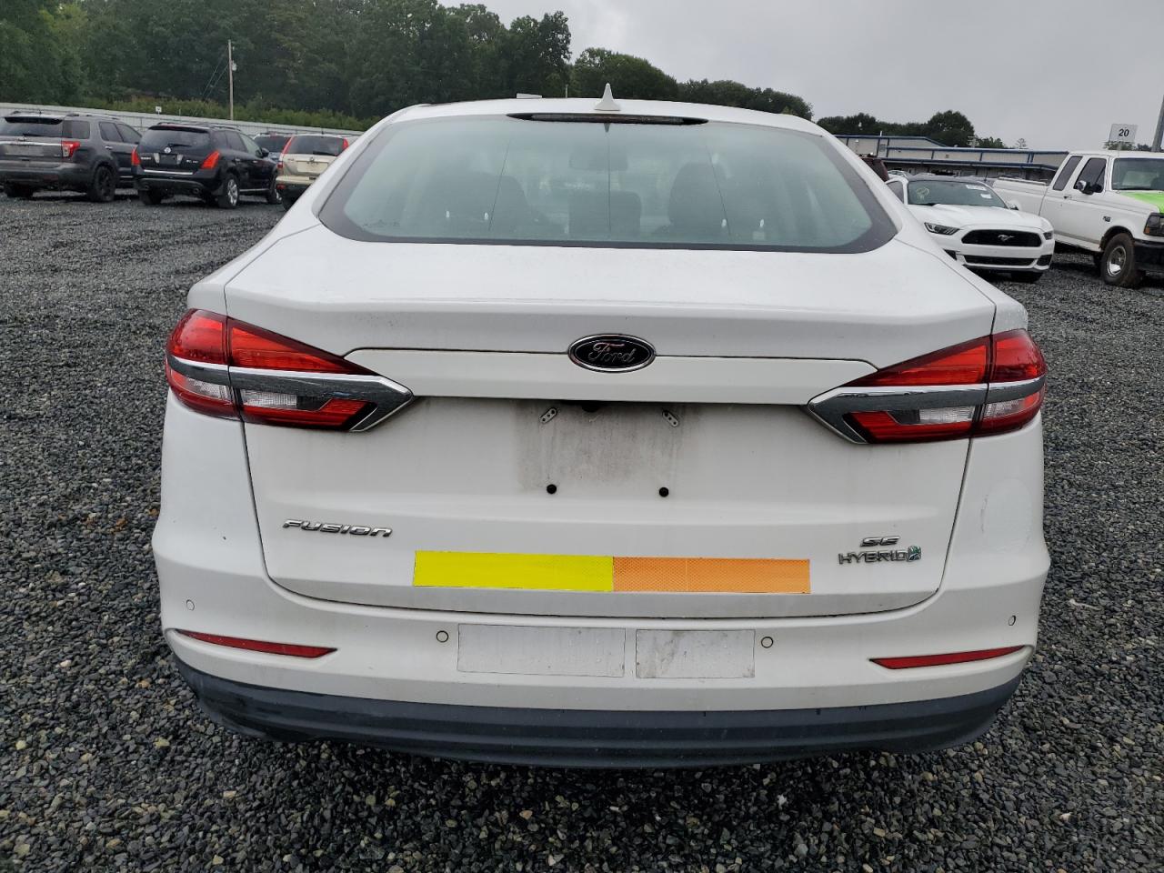 2019 Ford Fusion Se VIN: 3FA6P0LU5KR285128 Lot: 54028515
