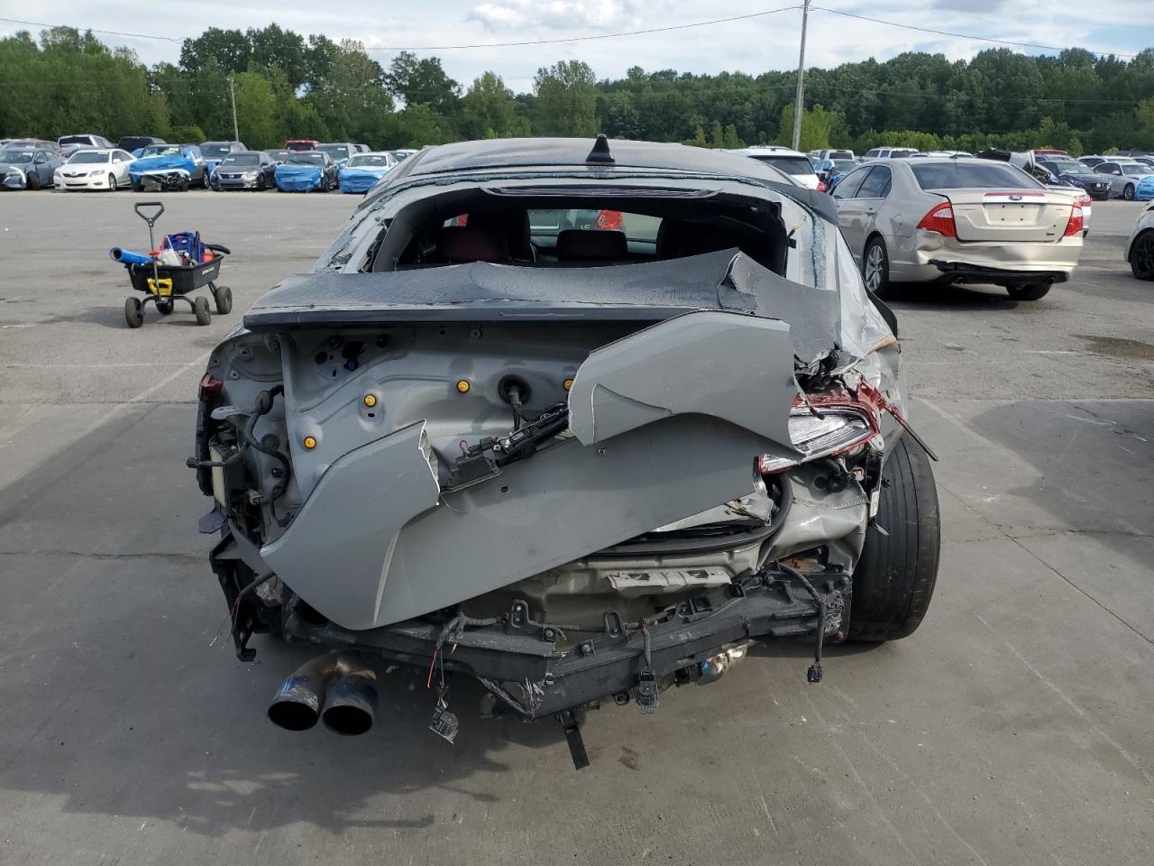 2019 Kia Stinger Gt2 VIN: KNAE55LC9K6066215 Lot: 70173075