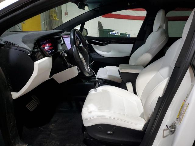  TESLA MODEL X 2017 Biały