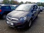2012 VAUXHALL ZAFIRA DESIGN for sale at Copart WOLVERHAMPTON
