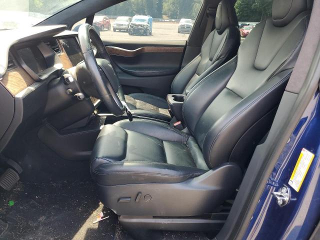  TESLA MODEL X 2020 Granatowy