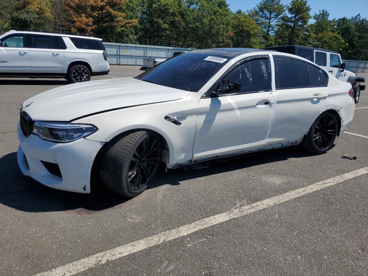 m5 Price & History 2018 Bmw M5 4.4l 8 vin: WBSJF0C5XJB283807