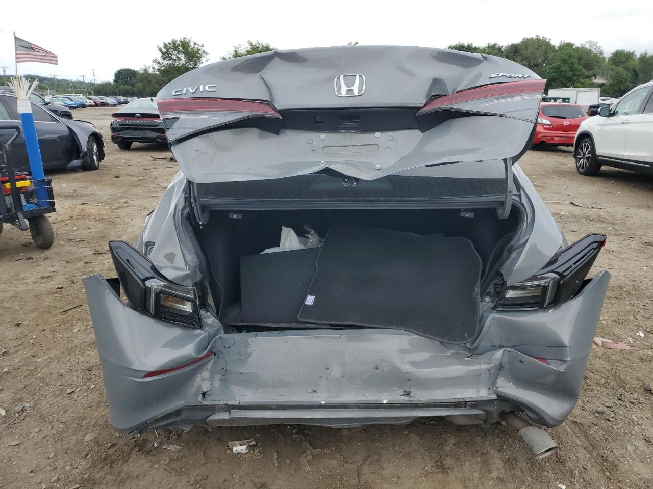 2025 Honda Civic Sport VIN: 2HGFE2F57SH573567 Lot: 69503045