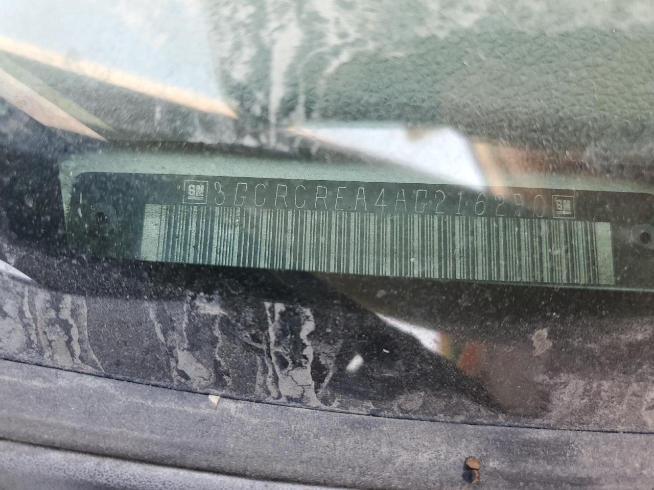 2010 Chevrolet Silverado C1500 Ls VIN: 3GCRCREA4AG216290 Lot: 70946375