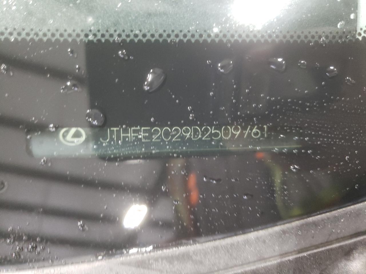 2013 Lexus Is 350 VIN: JTHFE2C29D2509761 Lot: 67435485