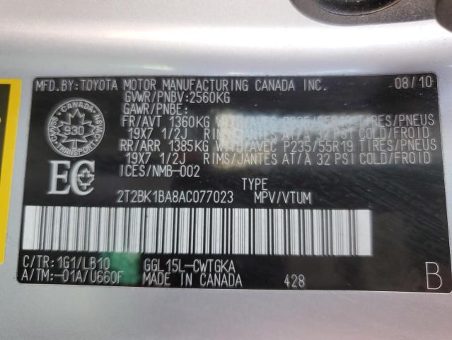 2010 LEXUS RX 350  