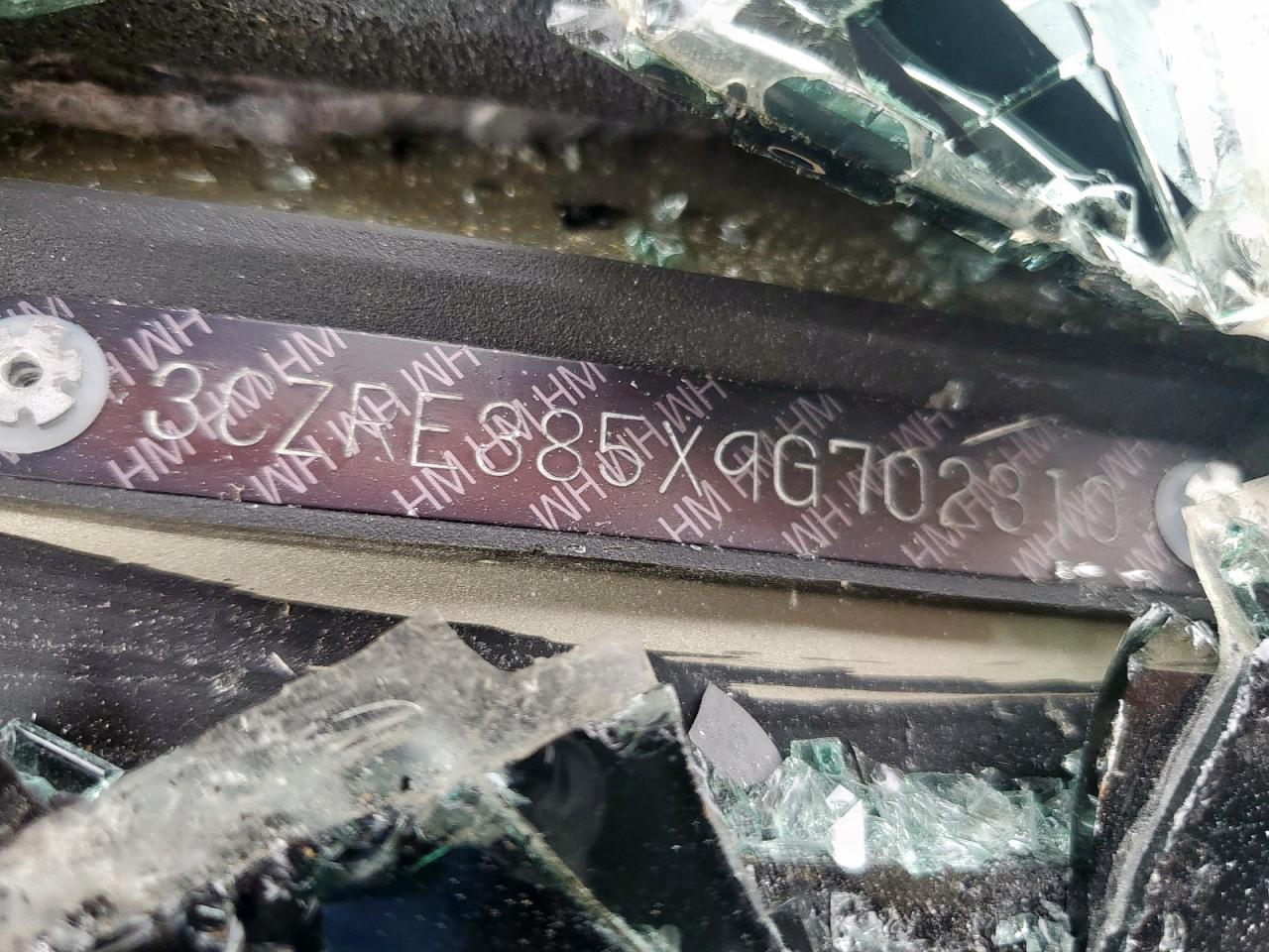 2009 Honda Cr-V Ex VIN: 3CZRE385X9G702310 Lot: 67463835