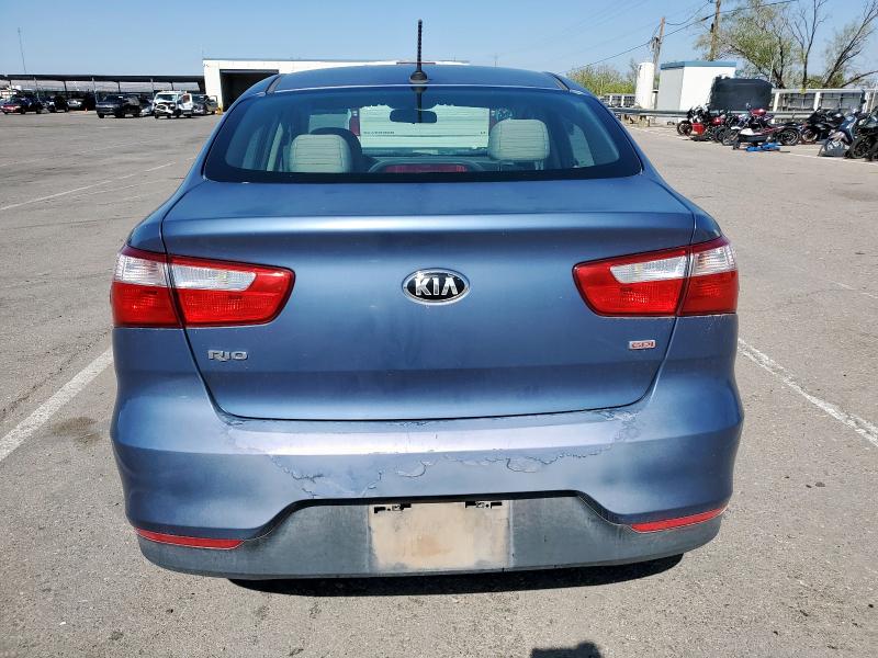 Sedans KIA RIO 2016 Blue