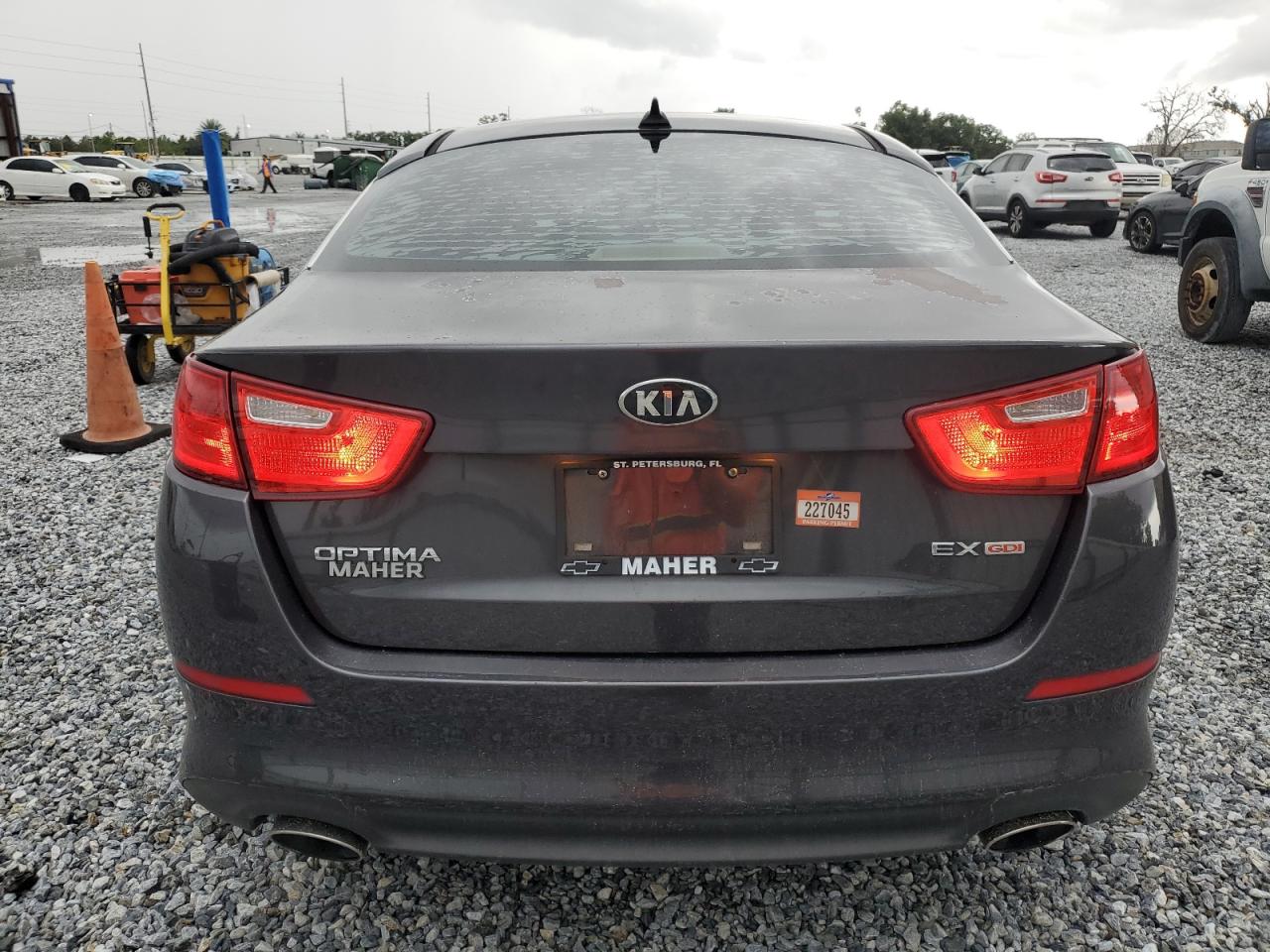 2015 Kia Optima Ex VIN: 5XXGN4A79FG432435 Lot: 69727085