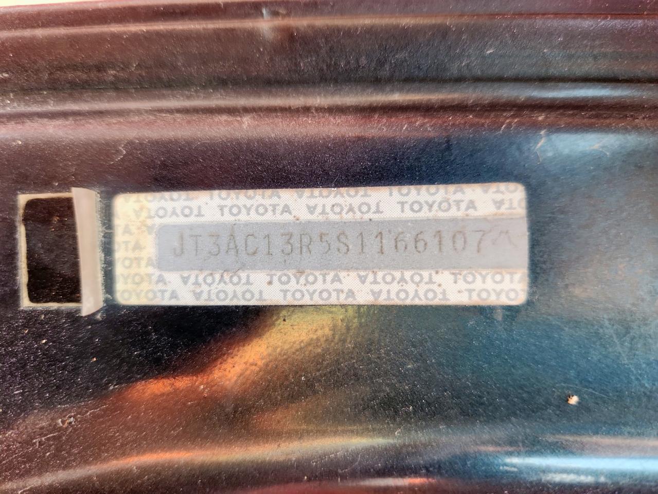 1995 Toyota Previa Dx VIN: JT3AC13R5S1166107 Lot: 65885525