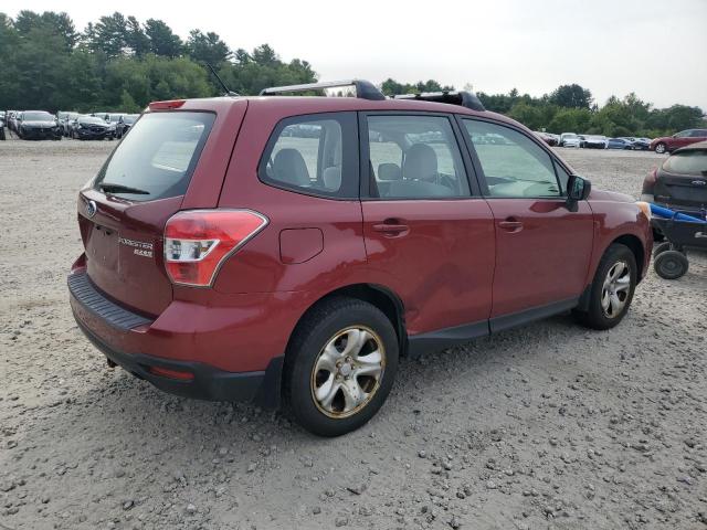 SUBARU FORESTER 2014 Czerwony